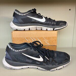 Nike Womens Flex Supreme TR3 683138-001 Black Running Shoes Sneakers Size 8.5